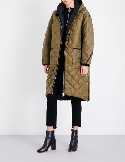 MAJE Gabony reversible quilted coat | winter coats