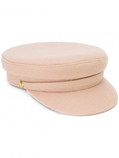 MANOKHI officer’s cap / nude hats / peak caps - flipped