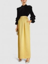 MERCHANT ARCHIVE‎ Tulip Skirt ~ long yellow evening skirts