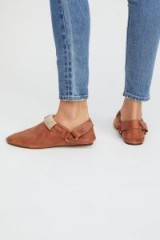 Free People Parker Flat | tan-brown pointed flats