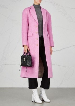 3.1 PHILLIP LIM Pink wool blend coat ~ winter coats - flipped