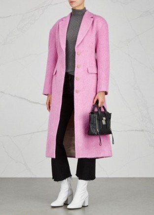 3.1 PHILLIP LIM Pink wool blend coat ~ winter coats