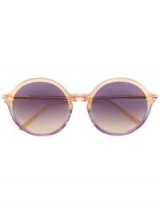 POMELLATO round gradient sunglasses / tinted eyewear