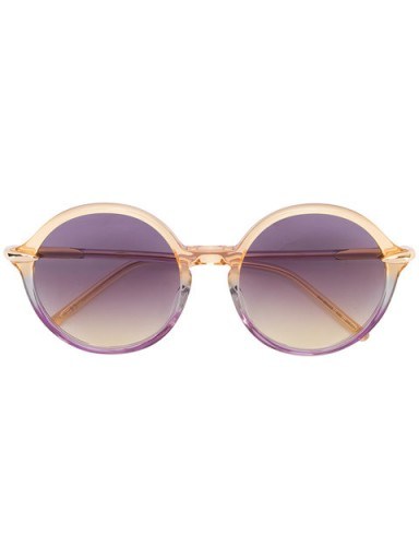 POMELLATO round gradient sunglasses / tinted eyewear - flipped