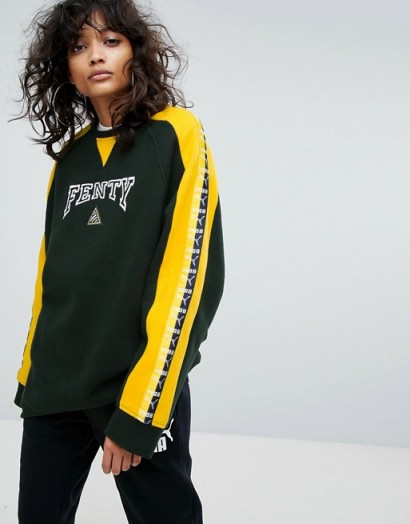 Puma X Fenty Crew Neck Pullover With Taping