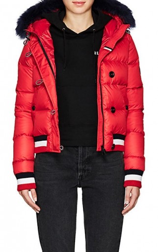 ROSSIGNOL Celeste Down-Quilted Bomber Jacket ~ red padded jackets
