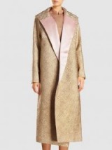 SANDRA MANSOUR‎ Metallic Tweed Coat ~ opulent coats
