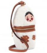 NEW ARRIVAL SEE BY CHLOÉ Russian doll leather-trimmed fur shoulder bag