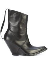 UNRAVEL PROJECT pointed toe wedge boots