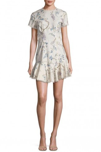 $255.00 Zimmermann Paradiso Linen & Cotton Flutter Dress