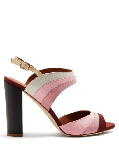 MALONE SOULIERS Anita colour-block high-heel sandals | colourblock high heels