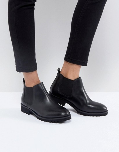 ASOS ANALISE Leather Chelsea Boots