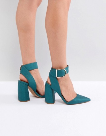 ASOS PACIFIC High Heels ~ green party shoes