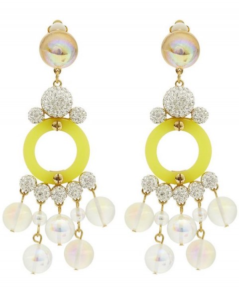 LELE SADOUGHI Boulevard Chandelier Clip-On Earrings ~ statement jewellery