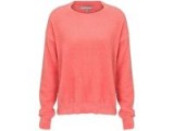 OLIVER BONAS Poise Powder Puff Jumper / soft look coral jumpers