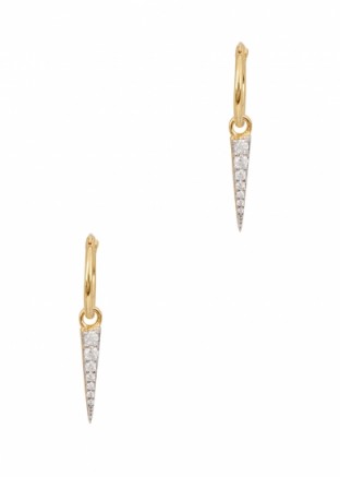 MISSOMA Dagger 18kt gold-plated earrings ~ neat jewellery ~ dainty drops