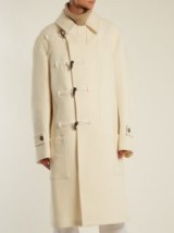 RAEY Double-breasted wool duffle coat ~ ivory winter coats