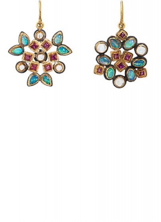 JUDY GEIB Kaleidoscope Earrings ~ beautiful gemstone jewellery