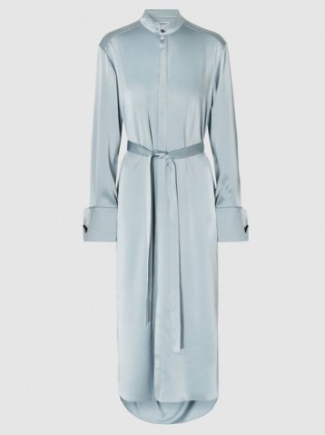 OSMAN‎ Gracie Satin Midi Dress ~ effortless elegance - flipped