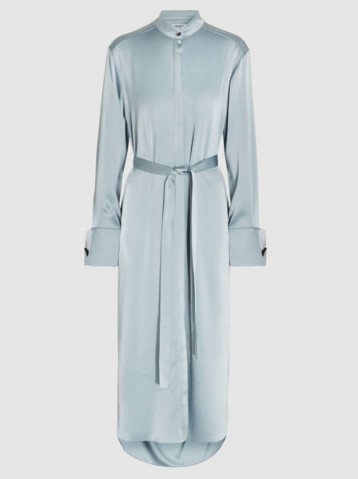 OSMAN‎ Gracie Satin Midi Dress ~ effortless elegance