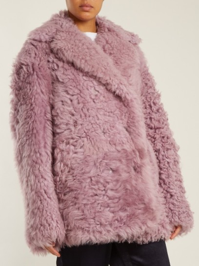 SIES MARJAN Pippa shearling coat ~ luxe winter coats