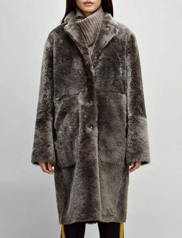 JOSEPH Polar Skin Brittany Sheepskin ~ reversible winter coats