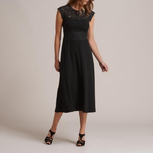 L.K. BENNETT SALENA BLACK DRESS / black dresses for the party season - flipped