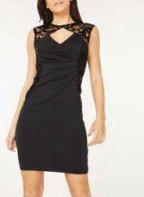 Scarlett B Black ‘Frankie’ Sequin Bodycon Dress | ruched party dresses