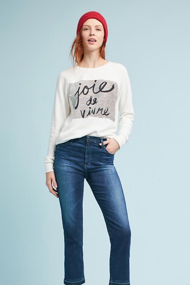 Sol Angeles Jolie Sweatshirt | French slogan sweatshirts