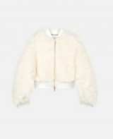 STELLA McCARTNEY Kiernand Fur Free Fur Bomber Jacket ~ luxe jackets ~ winter glamour