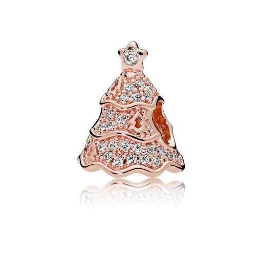 PANDORA Twinkling Christmas Tree Charm | charms for bracelets - flipped