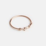 UTOPIAN ADVENTURE CRYSTAL STACKER RING ROSE GOLD | small dainty stacking rings | delicate jewellery