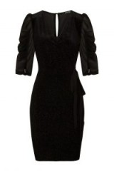 TFNC Tamia Black Midi Dress | LBD