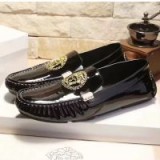 $118.00 Versace Driving Shoes 2018 Patent Leather Shoes, #versace shoes, #versace