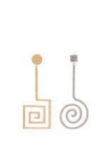 JACQUEMUS Asymmetric spiral earrings ~ large statement jewellery