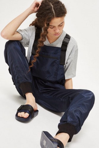 Ivy Park Harness Dungarees | navy-blue overalls