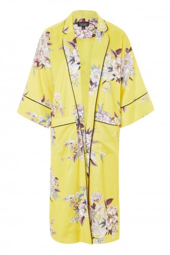 Topshop Heron Print Kimono | floral and bird printed kimonos | oriental style jackets