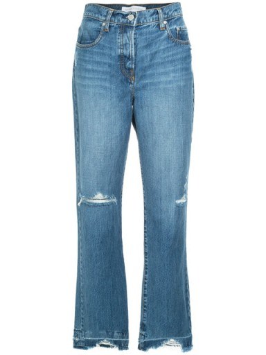NOBODY DENIM Arlo Jean Long Obsessive ~ distressed jeans - flipped