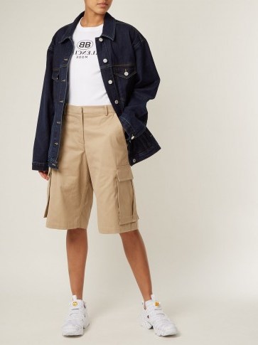MARTINE ROSE Oversized denim jacket ~ casual style - flipped