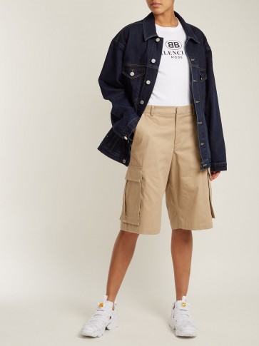 MARTINE ROSE Oversized denim jacket ~ casual style