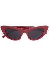 SAINT LAURENT EYEWEAR New Wave 213 Lily sunglasses / red retro eyewear / vintage inspired summer accessories