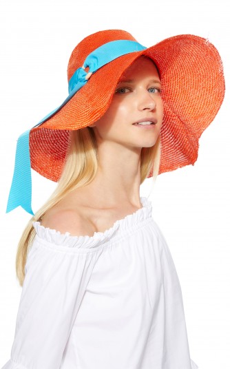 LittleDoe Judy Straw Hat. FLOPPY SUMMER HATS