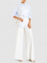 ‎SEMSEM‎ Sequinned Wide-Leg Trousers – white sequin pants