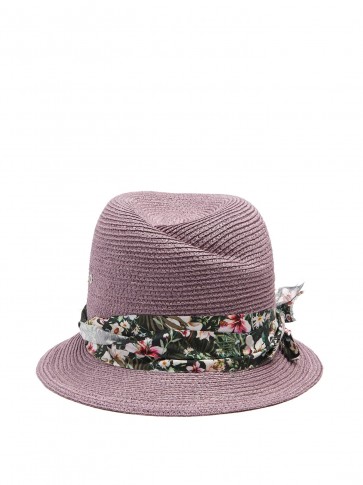 MAISON MICHEL Virginie straw hat – lavender hats