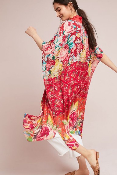 ANTHROPOLOGIE Alani Kimono | floral kimonos