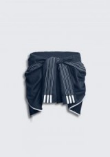 ADIDAS ORIGINALS BY ALEXANDER WANG Sleeve-Tie Shorts Dark Blue ~ stylish sportswear