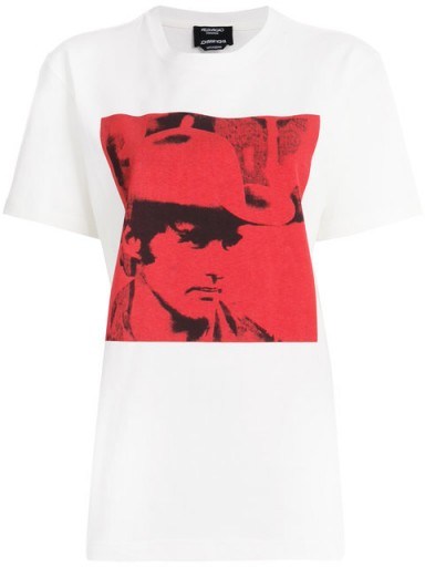CALVIN KLEIN 205W39NYC Western T-shirt | cowboy print t-shirts - flipped