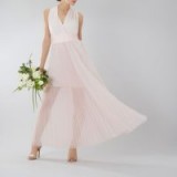 COAST Corwin Tulle Maxi in Blush ~ light pink muti-way occasion dresses
