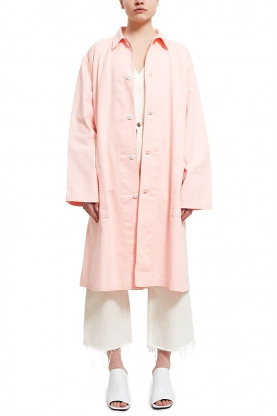 Dickies 1922 x Opening Ceremony LAB COAT in Baby Pink | spring coats