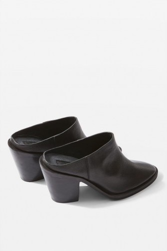 Topshop Giddy Up Western Mules / cowgirl cool - flipped